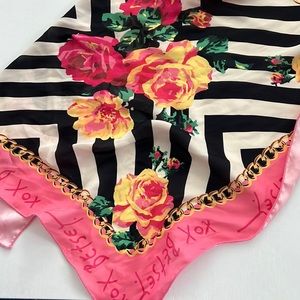 Betsey Johnson bag scarf